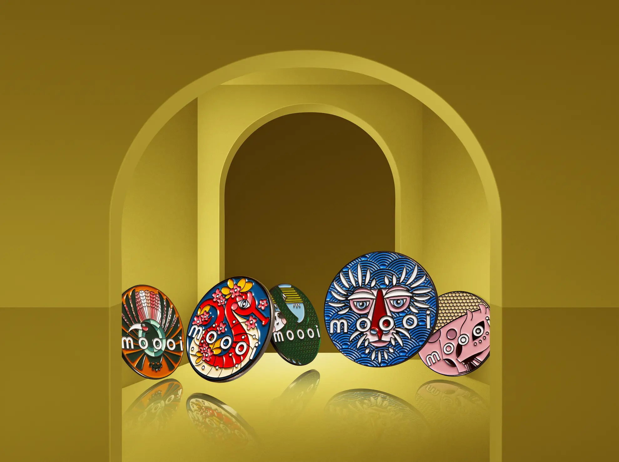 Poetic composition with Pins