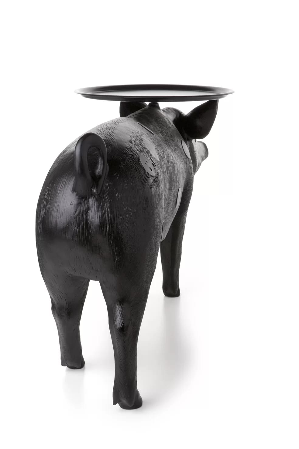 Pig table back view