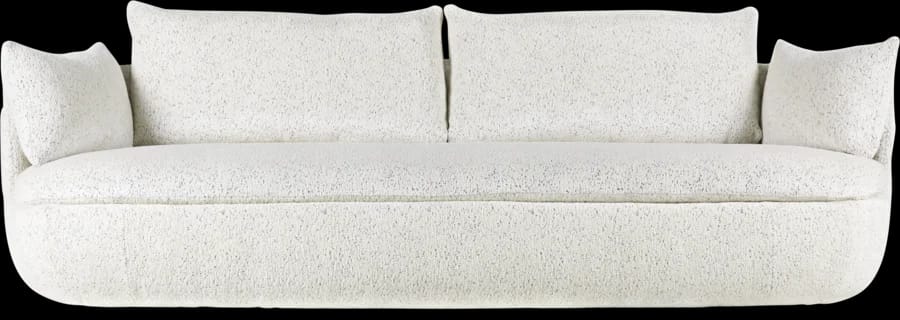 Bart Sofa Dodo Pavone Jacquard front view