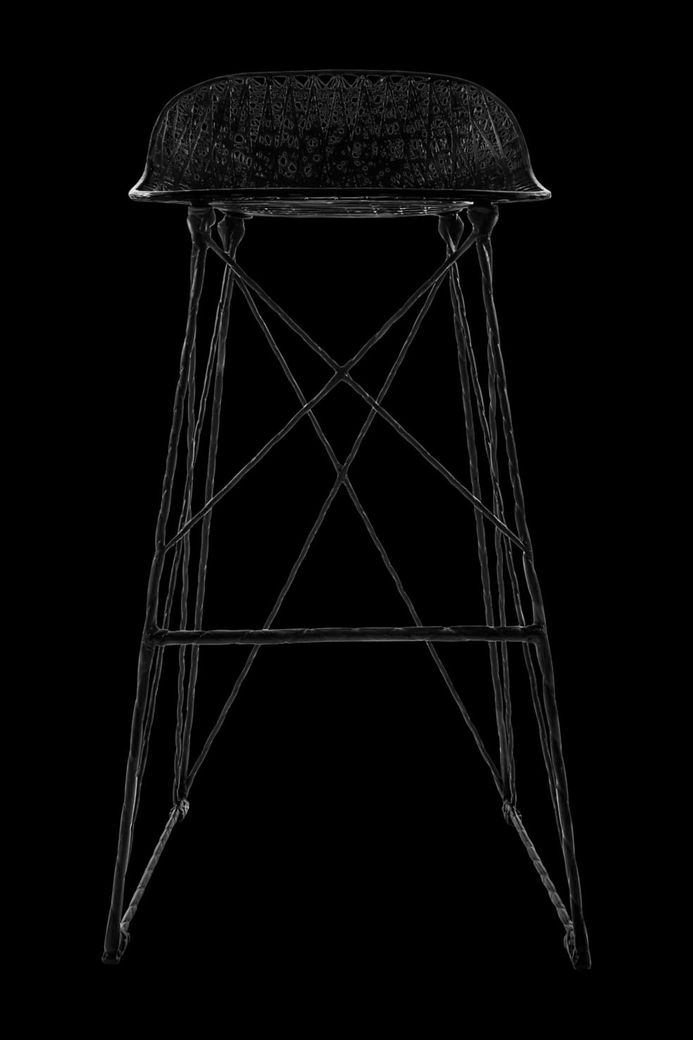 Carbon Bar Stool high frontside