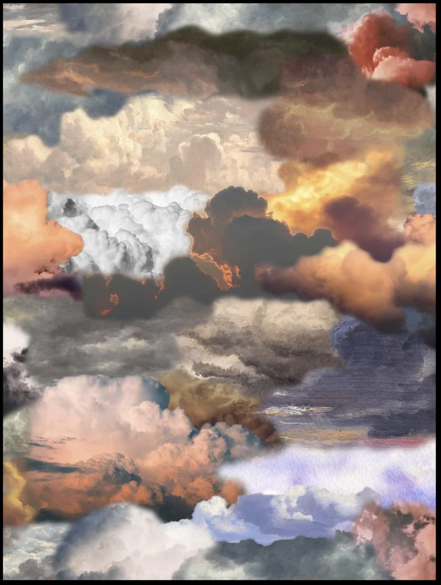 Carpet Walking on Clouds Portrait Dusk