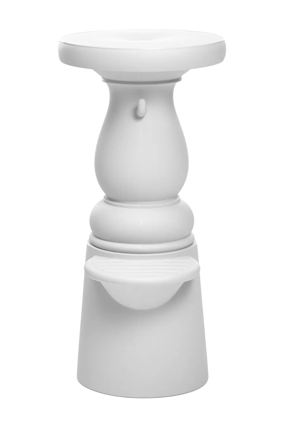 Container Bar Stool New Antiques high white