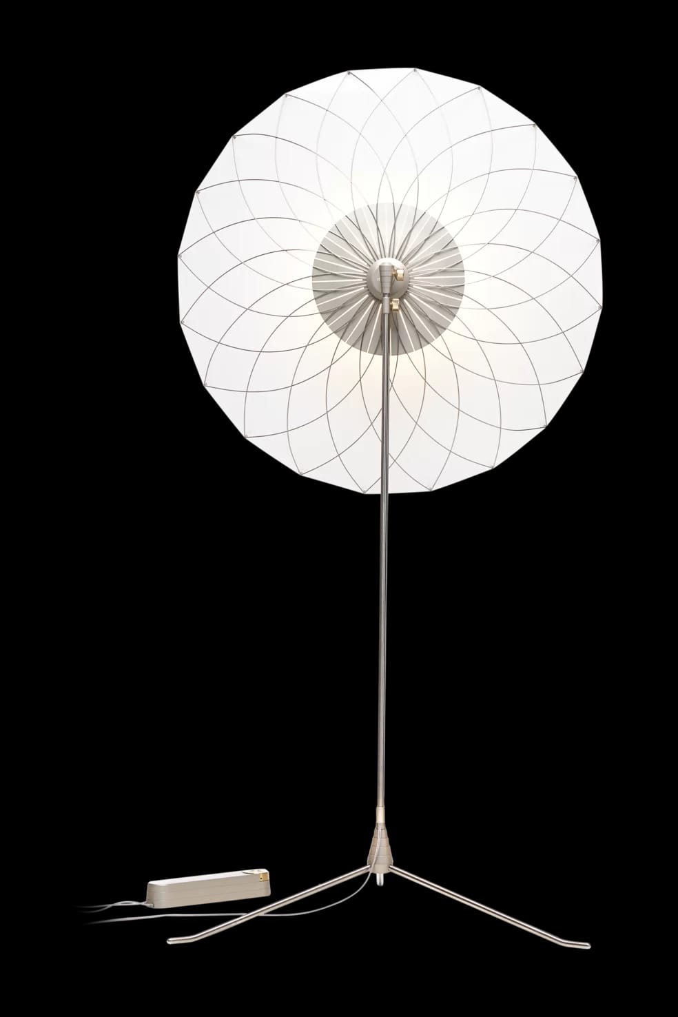 Filigree Floor Lamp light facing forward back side