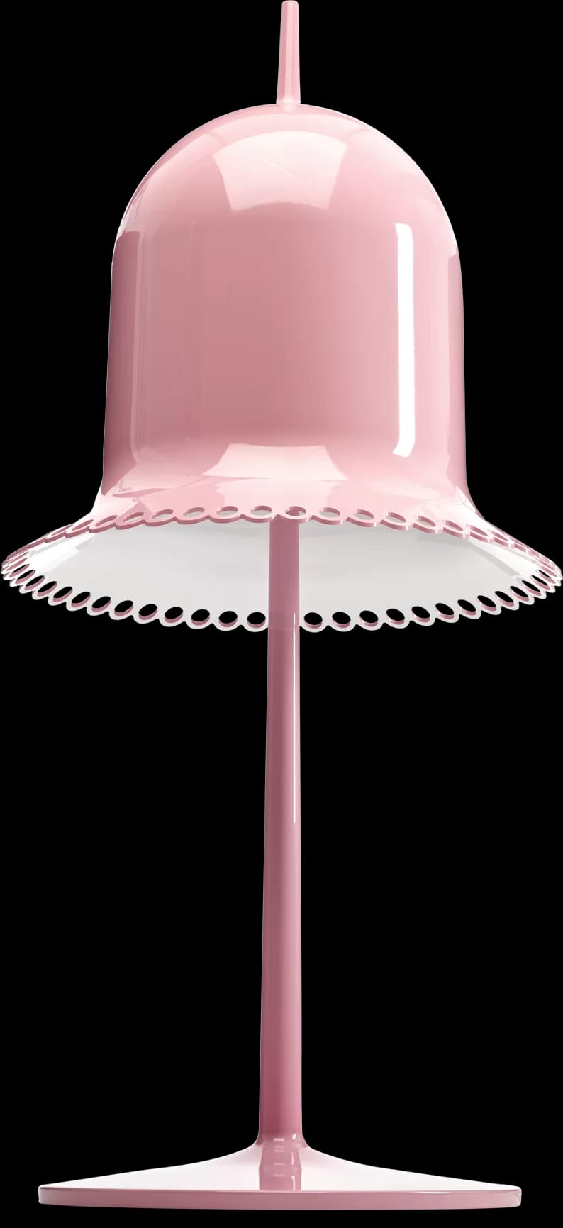 Lolita table lamp pink front view
