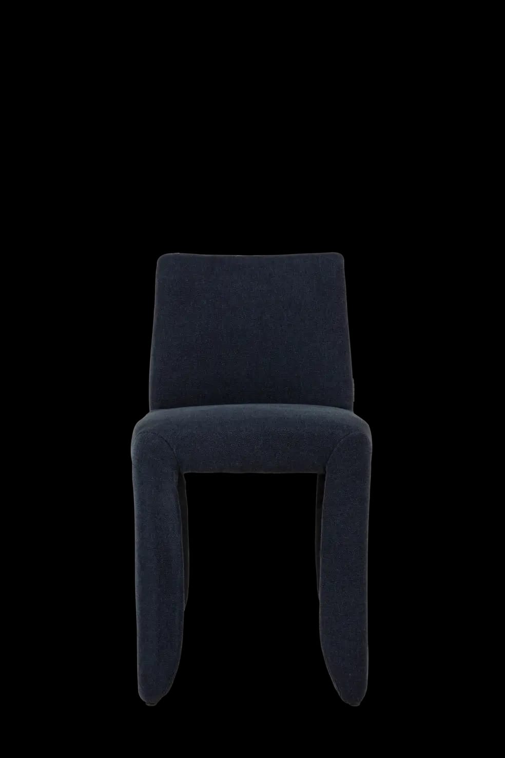 Monster Chair Naked Justo Flod blue front side