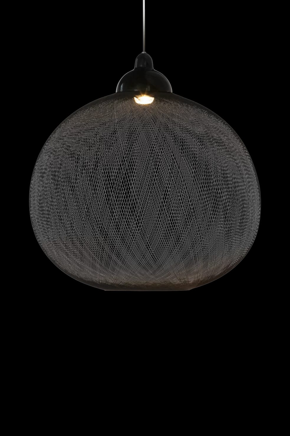 Non Random suspension light diameter 71 black light on front side