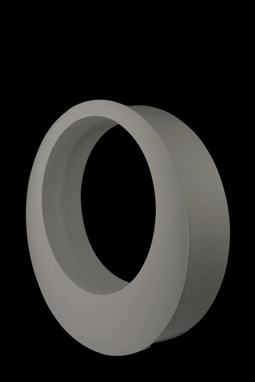 O. rocker lounge chair dark grey