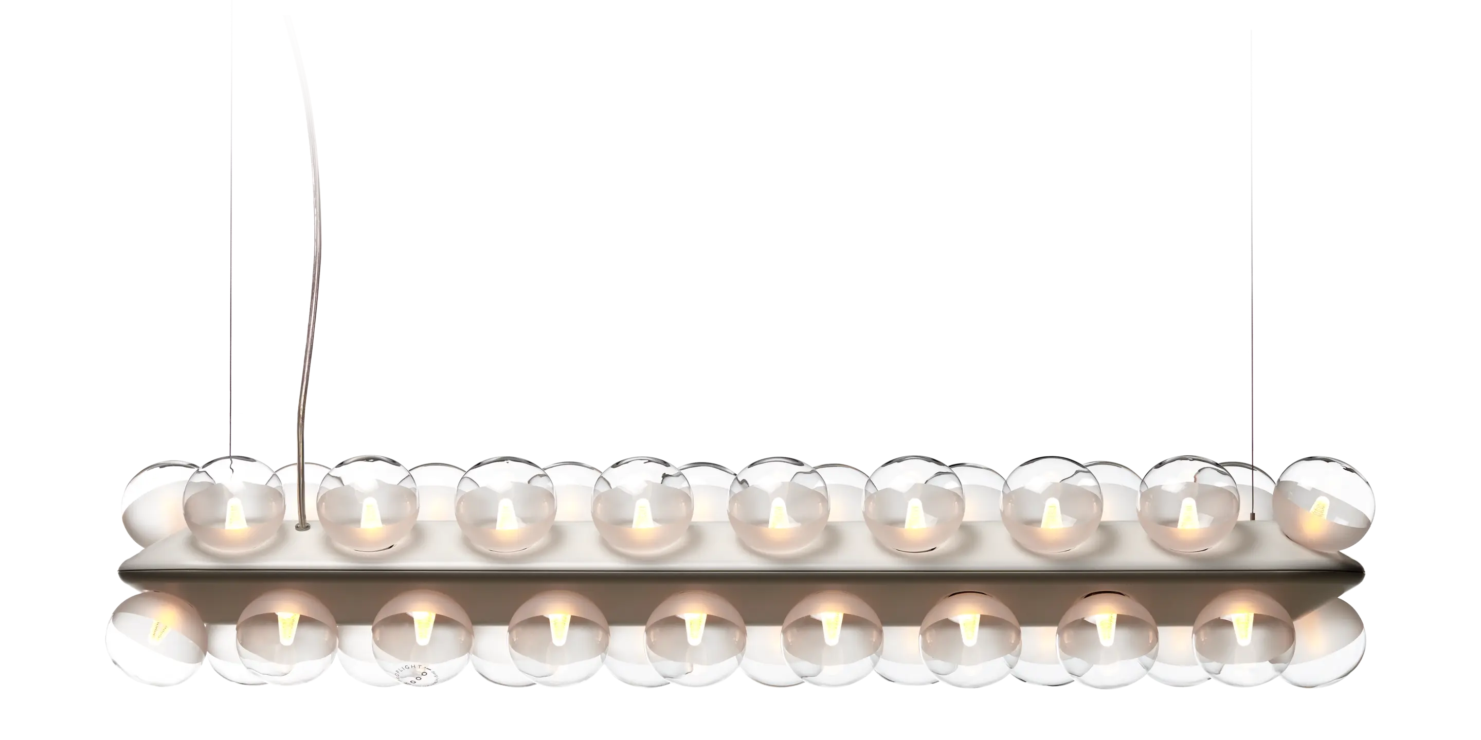 Prop Light Double suspension horizontal on front view