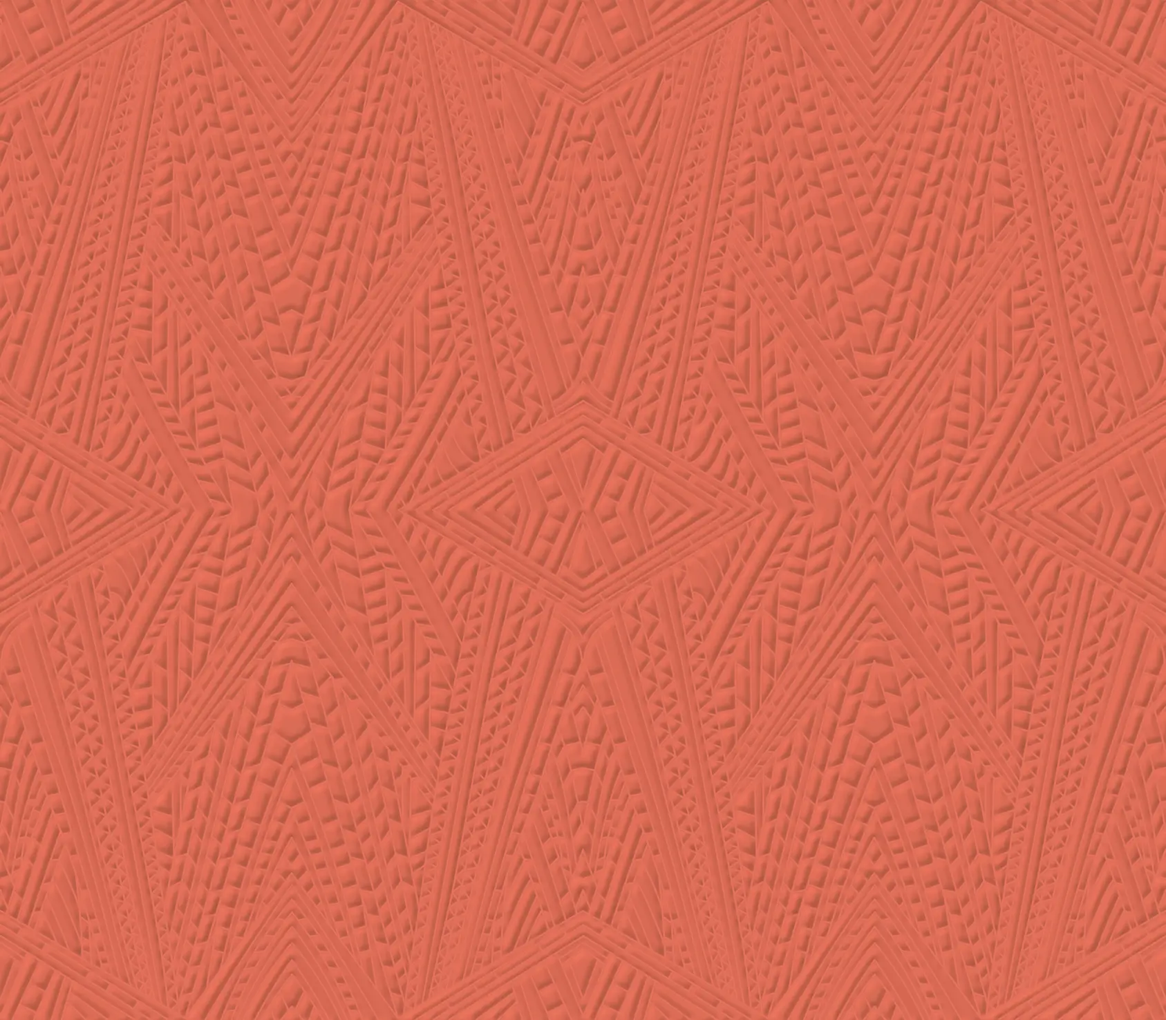 Moooi Wallcovering EA Dwarf Rhino orange