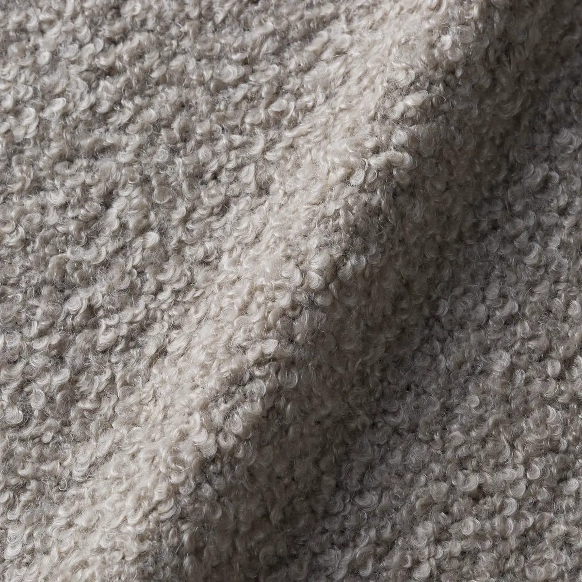 Fabric sample Blushing Sloth Wooly brown