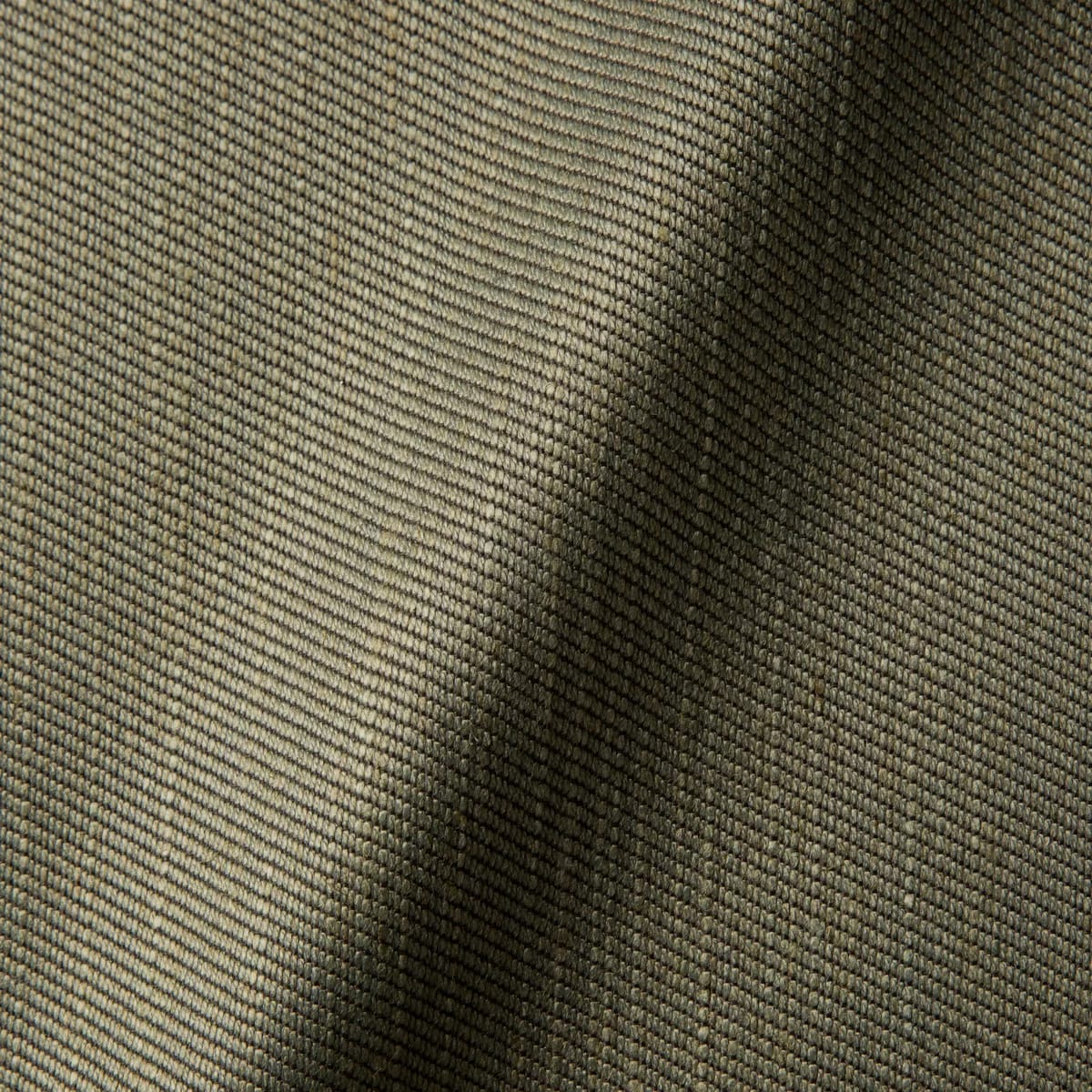 Fabric sample Oray Ronan dark gull green